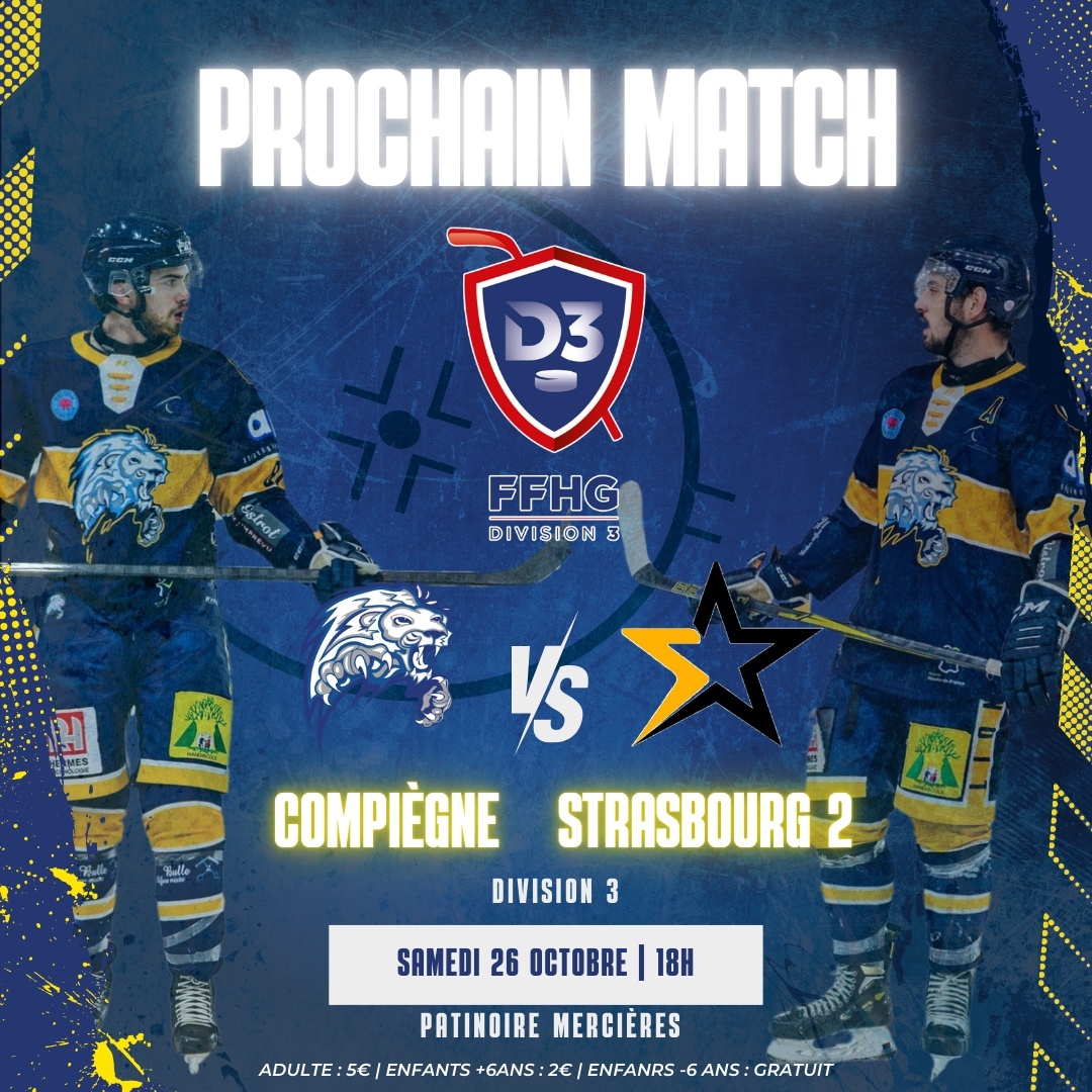 Prochain match de la D3 contre Strasbourg 2