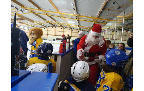 Père Noel au HCC et Match Parent Enfant