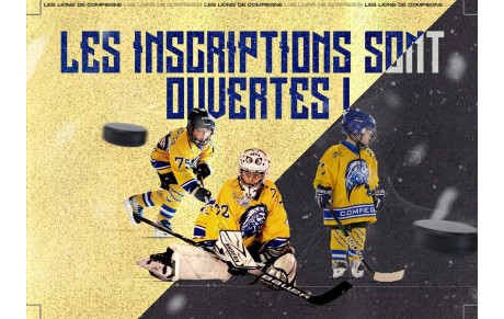 Inscriptions Saison 2020/2021
